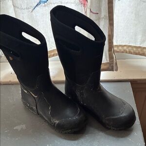 Bogs Black Kids Boots